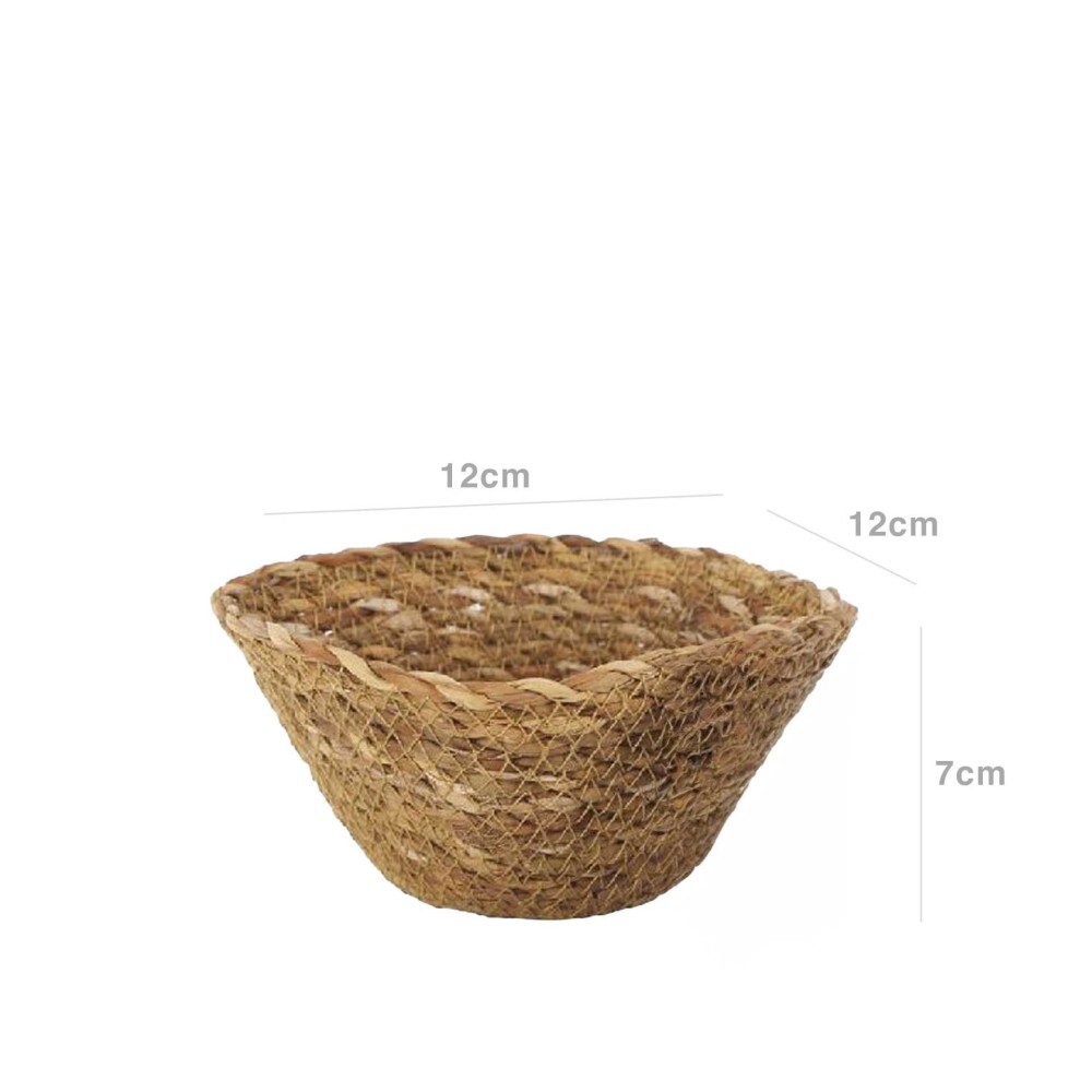 Cesto Vime Seagrass Retangular 12X12X7cm