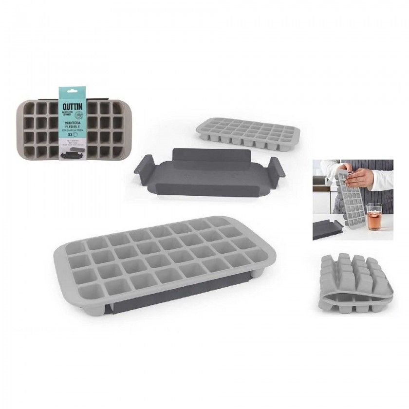 Cuvete Gelo Silicone Flex 32 Cubos 33X18X3cm Cuvete Gelo Silicone Flex 32 Cubos 33X18X3cm