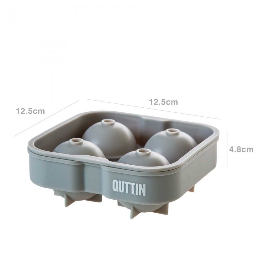 Cuvete Gelo Silicone Flex 4 Bolas 12.5X12.5X4.8cm Cuvete Gelo Silicone Flex 4 Bolas 12.5X12.5X4.8cm