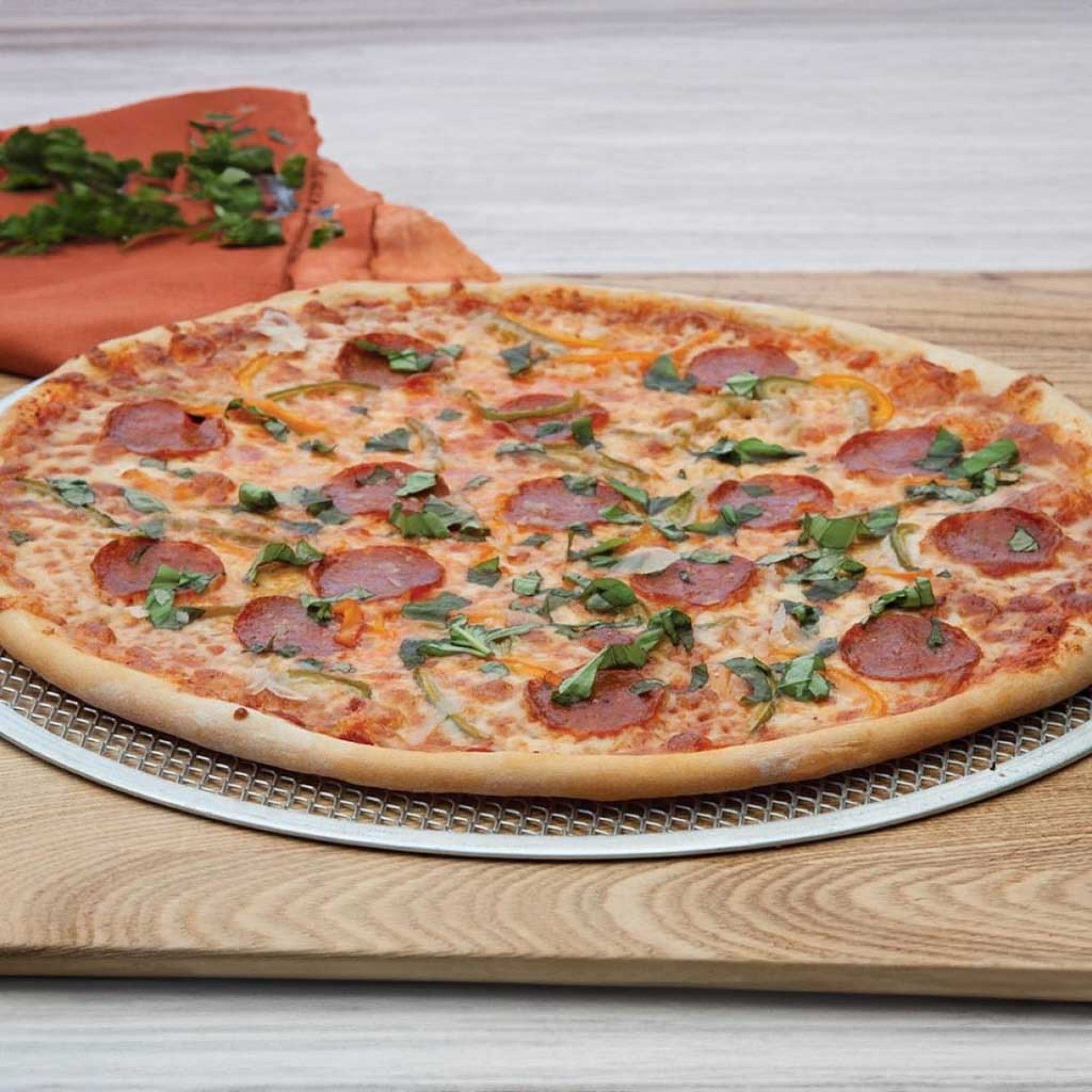 Forma Pizza Rede Alumínio 33cm