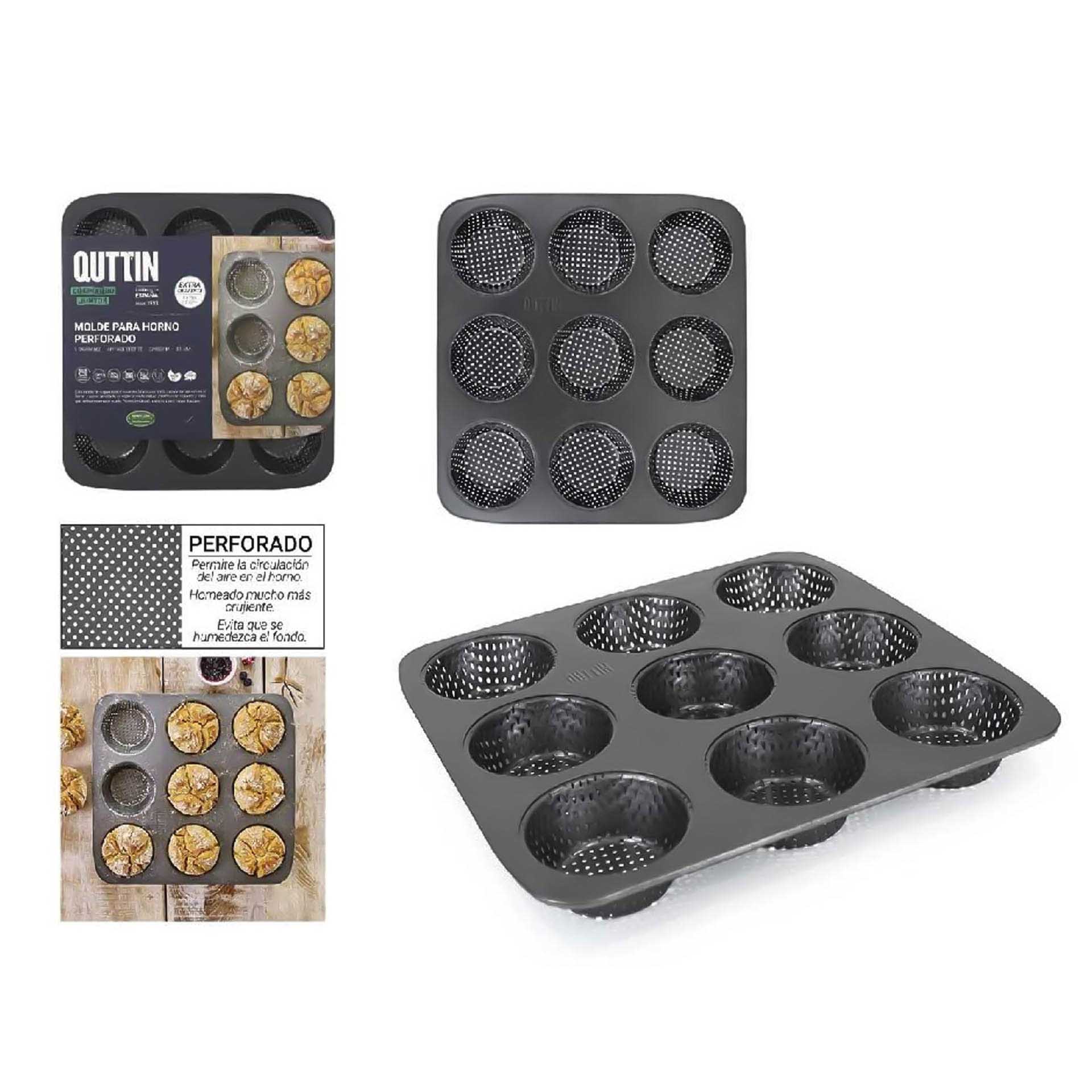 Forma Perfurada Muffins