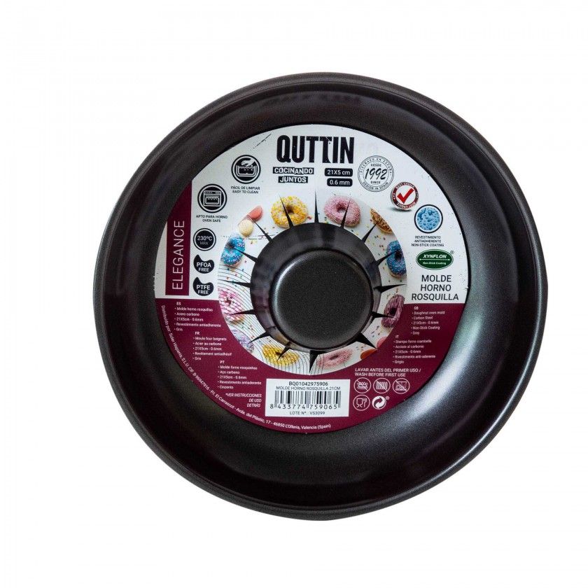 Forma Rosquilha Redonda 21X5cm Forma Rosquilha Redonda 21X5cm