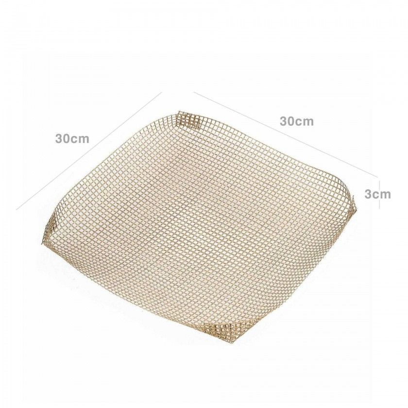 Rede Fogareiro Antiaderente 30X30X3cm Rede Fogareiro Antiaderente 30X30X3cm
