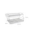 Escorredor Pratos Metal 28X40.5X22cm Escorredor Pratos Metal 28X40.5X22cm