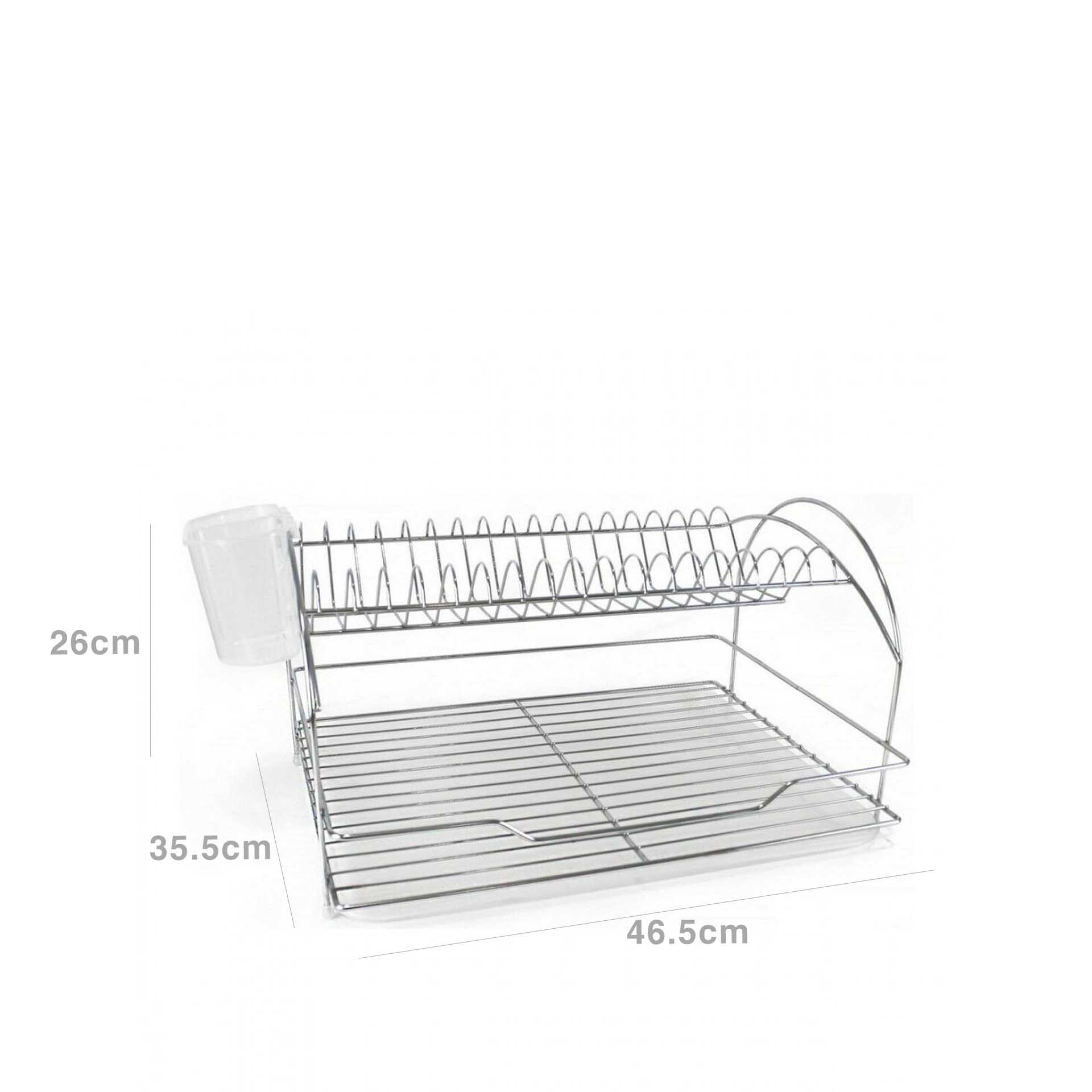 Escorredor Pratos Metal 46.5X35.5X26cm