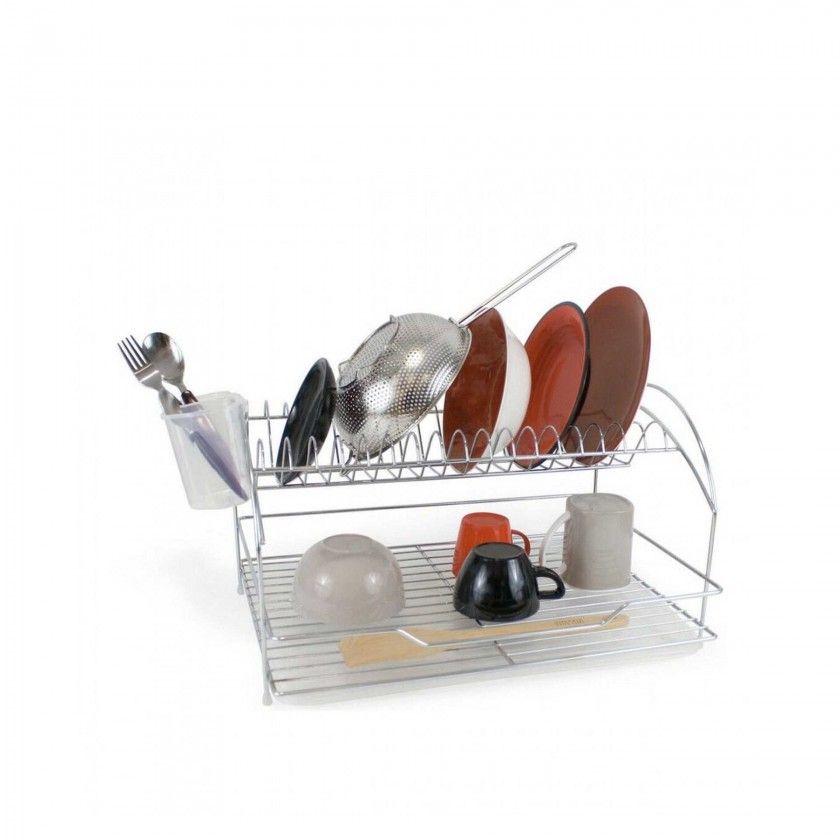 Escorredor Pratos Metal 46.5X35.5X26cm Escorredor Pratos Metal 46.5X35.5X26cm