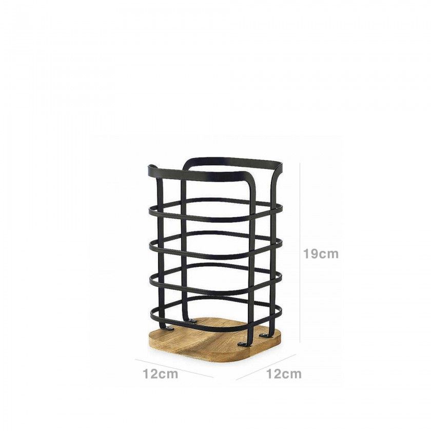 Suporte Utensílios Cozinha 12X12X19cm Suporte Utensílios Cozinha 12X12X19cm