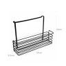 Estante Organizadora Porta Preto 34X9.5X22cm Estante Organizadora Porta Preto 34X9.5X22cm