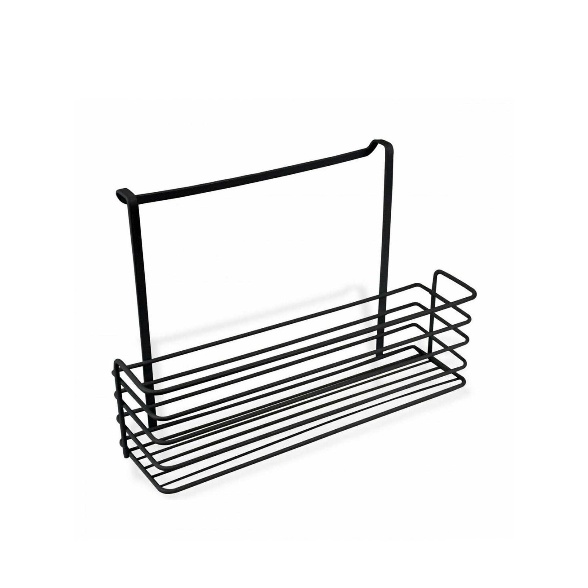 Estante Organizadora Porta Preto 34X9.5X22cm