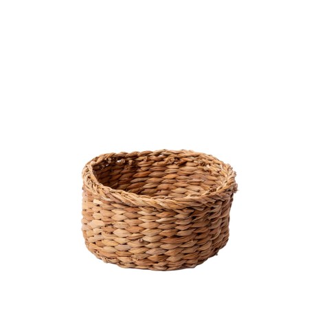 Cesto Vime Redondo Bege 18X8.5cm - Image product