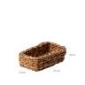 Cesto Vime Retangular Bege 13X21X6cm