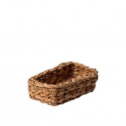 Cesto Vime Retangular Bege 13X21X6cm