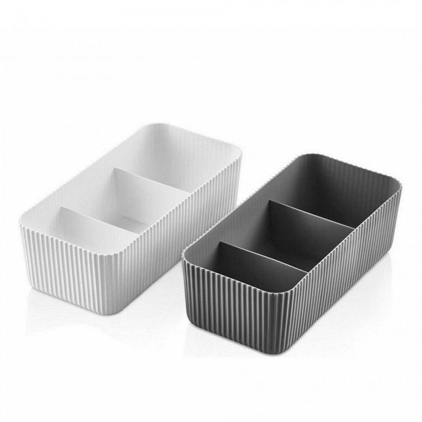 Organizador Lova 3 Divisões 27X13X8.5cm Organizador Lova 3 Divisões 27X13X8.5cm