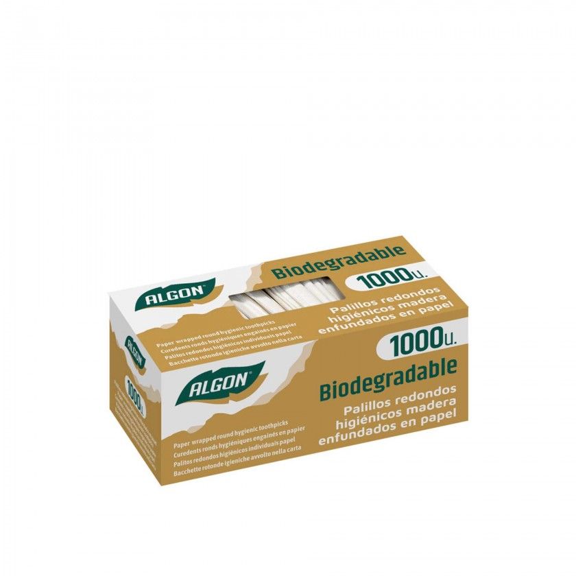 Palito Higiénico Biodegradável Embalado em Papel 1000 Unidades Palito Higiénico Biodegradável Embalado em Papel 1000 Unidades
