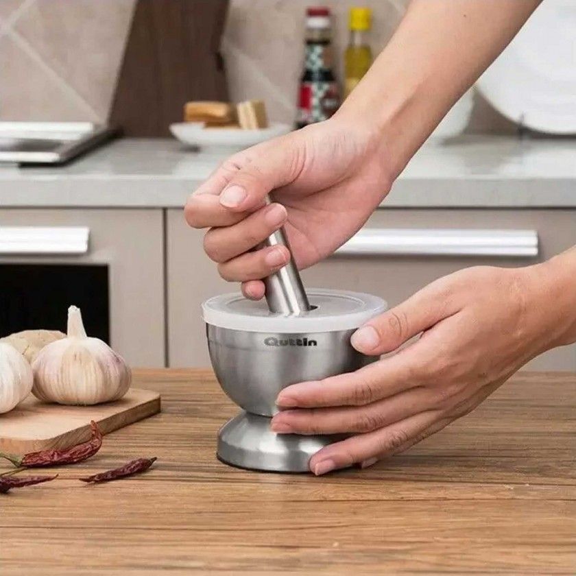 Almofariz Inox 9.8X8.2cm Almofariz Inox 9.8X8.2cm