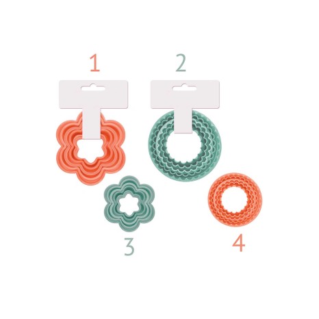 Molde Pastelaria Pack 5 - Image product