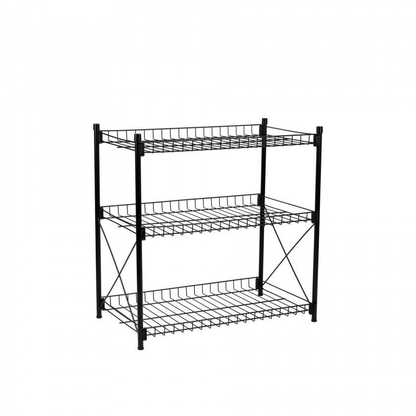 Estante 3 Nveis Metal 52X34X55CM