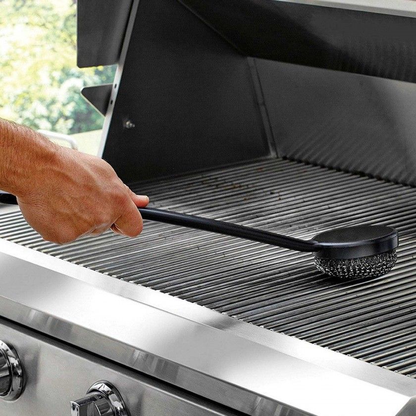 Escova Limpa Churrasqueira 35X9.5cm Escova Limpa Churrasqueira 35X9.5cm