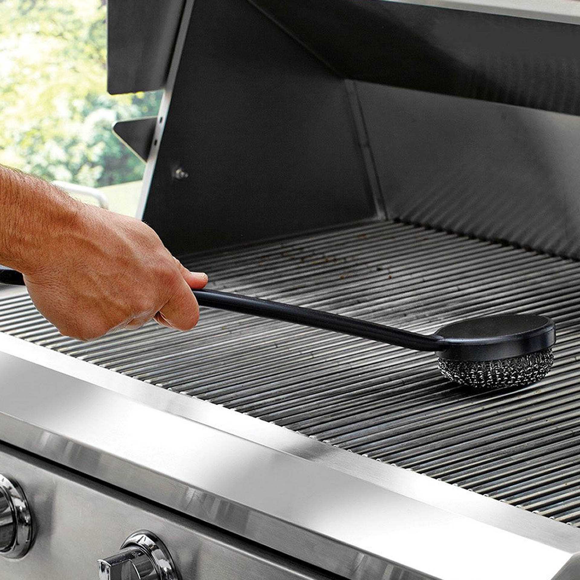 Escova Limpa Churrasqueira 35X9.5cm