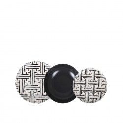 Serviço Jartar Porcelana Maze 18 Peças 20 / 23 / 26cm Serviço Jartar Porcelana Maze 18 Peças 20 / 23 / 26cm