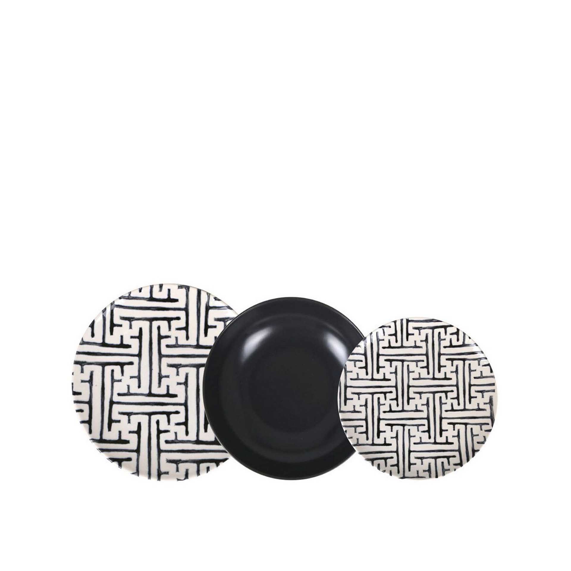 Serviço Jartar Porcelana Maze 18 Peças 20 / 23 / 26cm