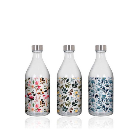 Garrafa Vidro com Tampa Metal 1L - Image product