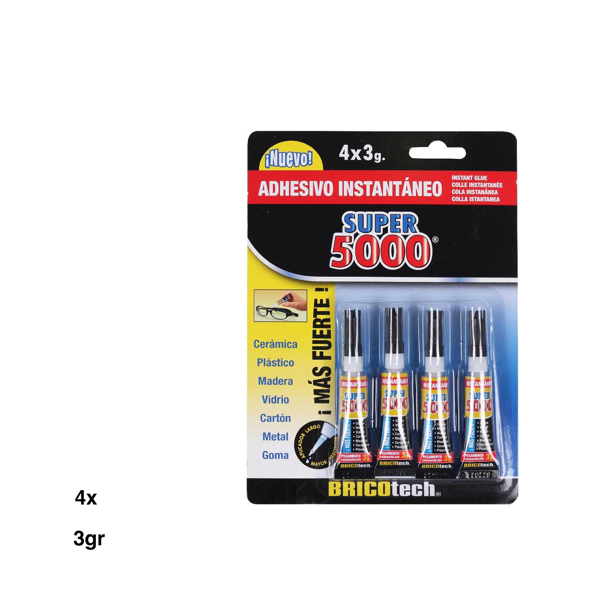Super Cola 5000 Bricotech Pack 4X3gr