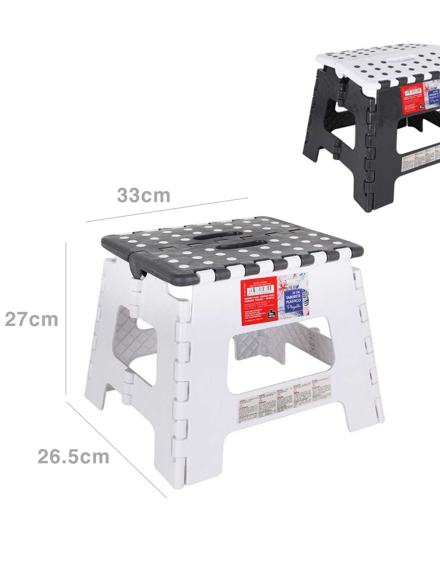 Banco Dobrável Confortime 33X26.5X27cm