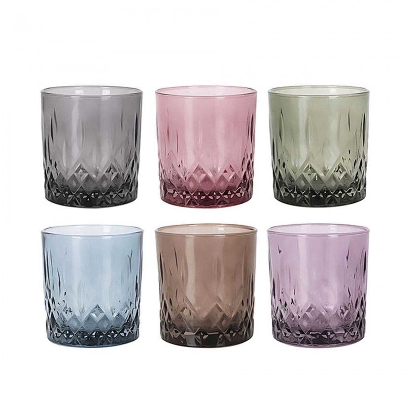 Copo sem Pé Odin Coral 33cl Pack 6 Copo sem Pé Odin Coral 33cl Pack 6