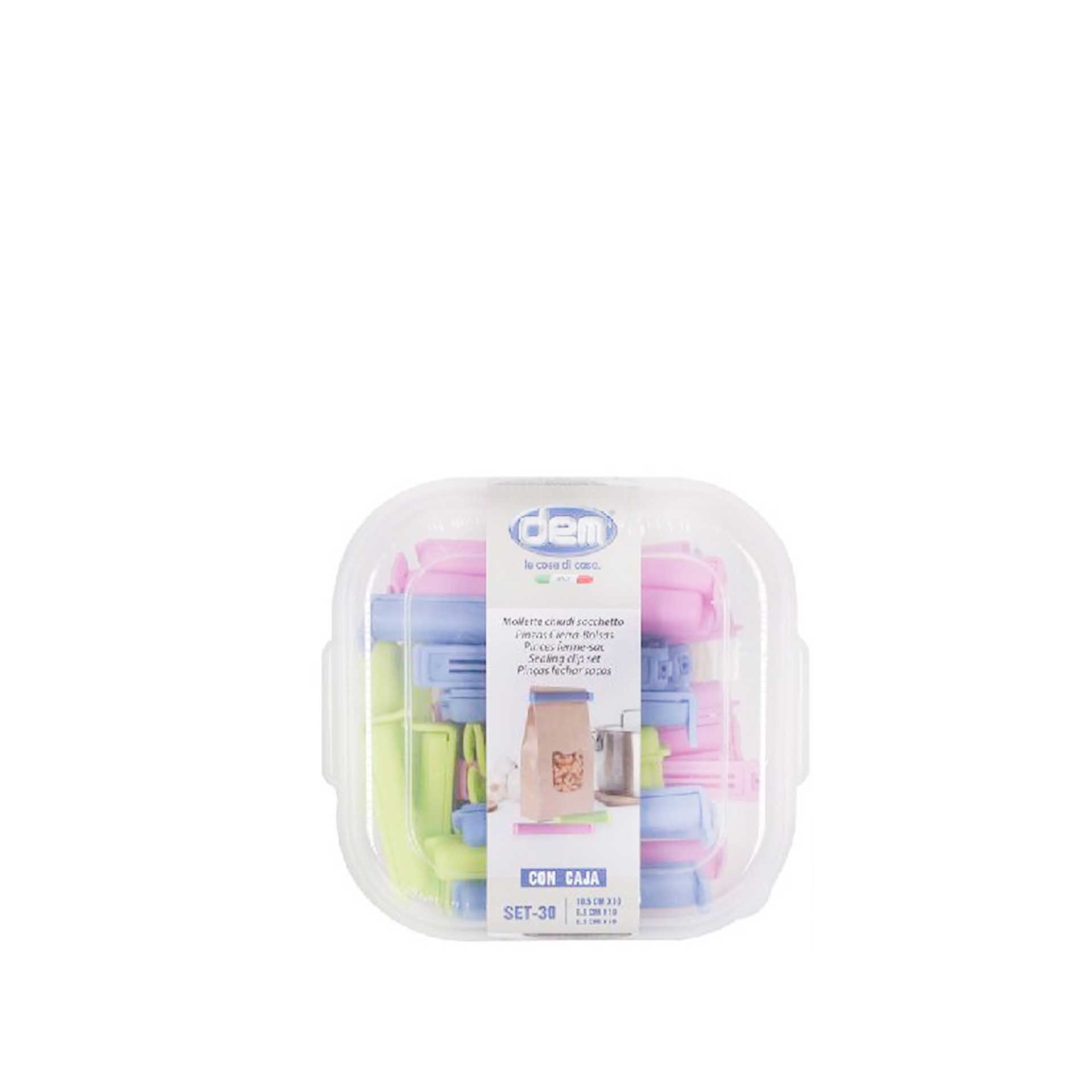 Pinça Fecha Saco Dem Pack 30