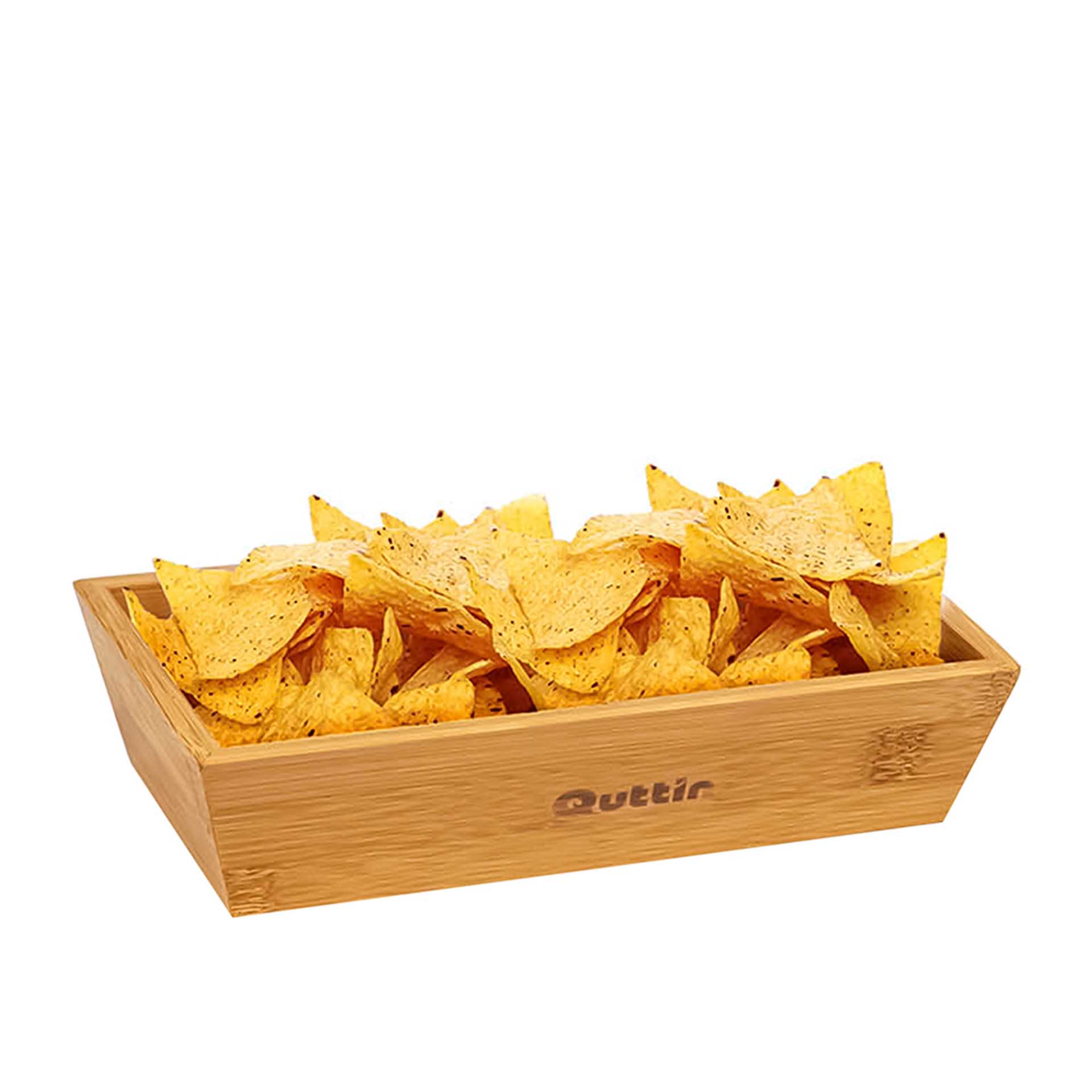Tigela Bambu Quttin Retangular 29.3X14X5cm