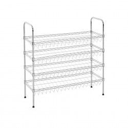 Sapateira Cromada 4 Nveis 75X25X85CM