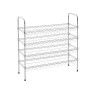 Sapateira Cromada 4 Nveis 75X25X85CM