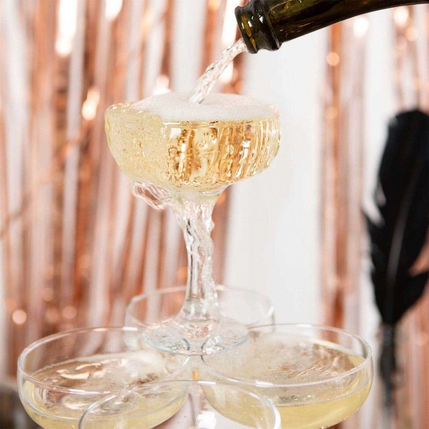 Copo com P Champagne Misket 23.5cl Pack 6