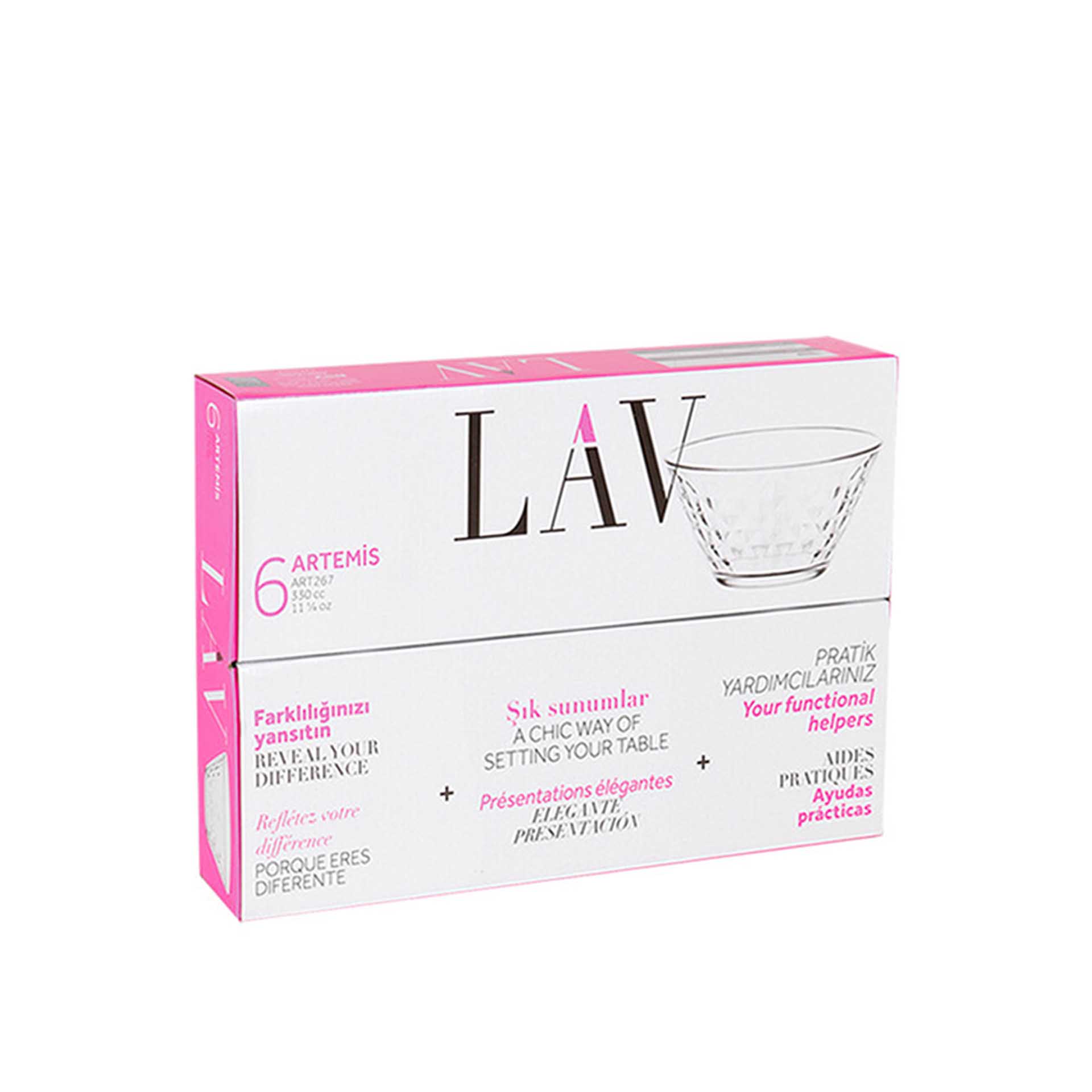 Taça Aperitivo Artemis 330ML 12CM Pack 6