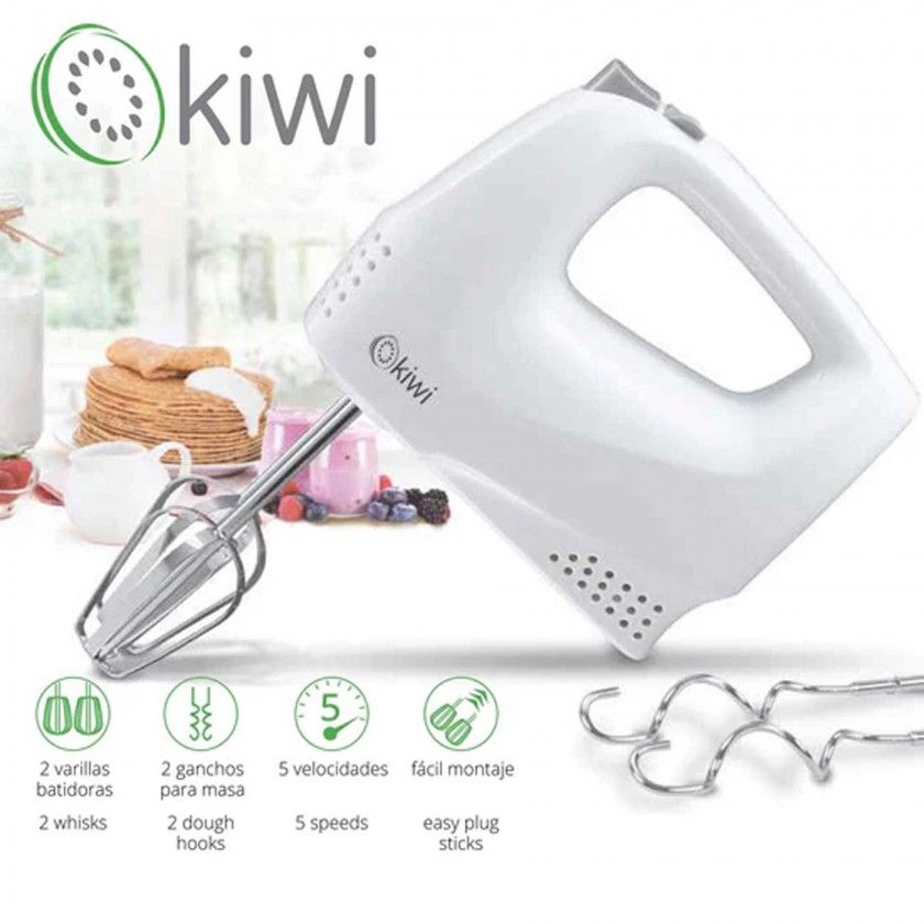 Batedeira Kiwi 5 Velocidades 200W Batedeira Kiwi 5 Velocidades 200W