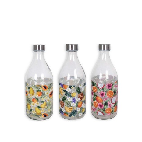Garrafa Vidro Anna Tampa Metal 1L - Image product