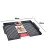 Tabuleiro Churrasco Ferro Perfurado 36X29cm