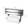 Dispensador Inox Triplo Filme / Alumínio / Papel 34X20X9cm Dispensador Inox Triplo Filme / Alumínio / Papel 34X20X9cm