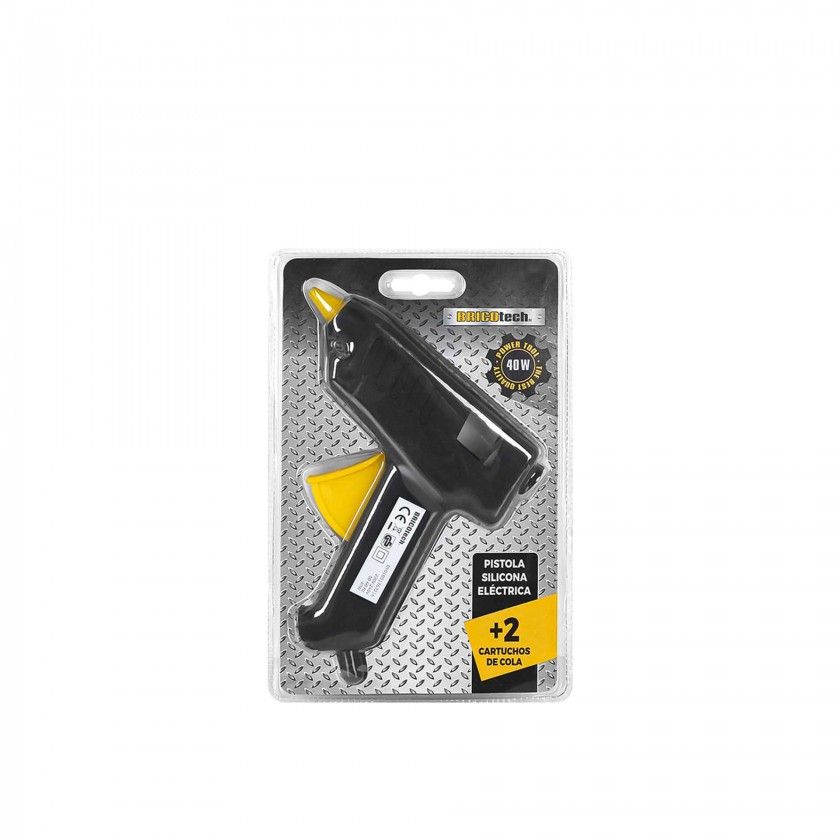 Pistola Cola Quente com 2 Recargas 40W Pistola Cola Quente com 2 Recargas 40W