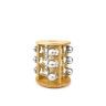 Suporte Bambu com 12 Frascos Especiarias Suporte Bambu com 12 Frascos Especiarias