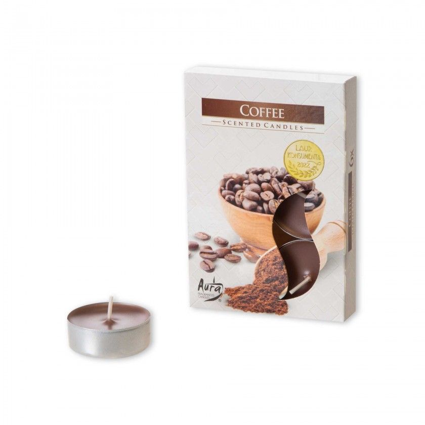 Tealight Redondo 4 Horas 3.9X1.5cm Pack 6