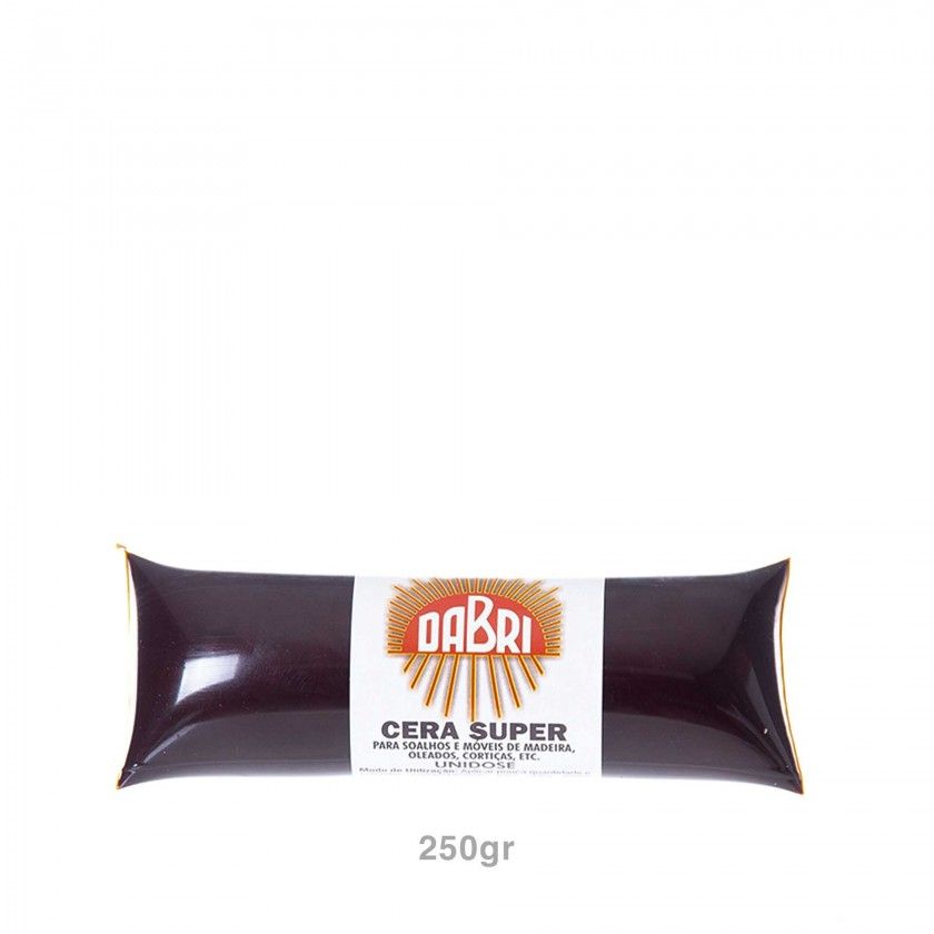 Cera em Pasta Dabri Castanha 250gr Cera em Pasta Dabri Castanha 250gr