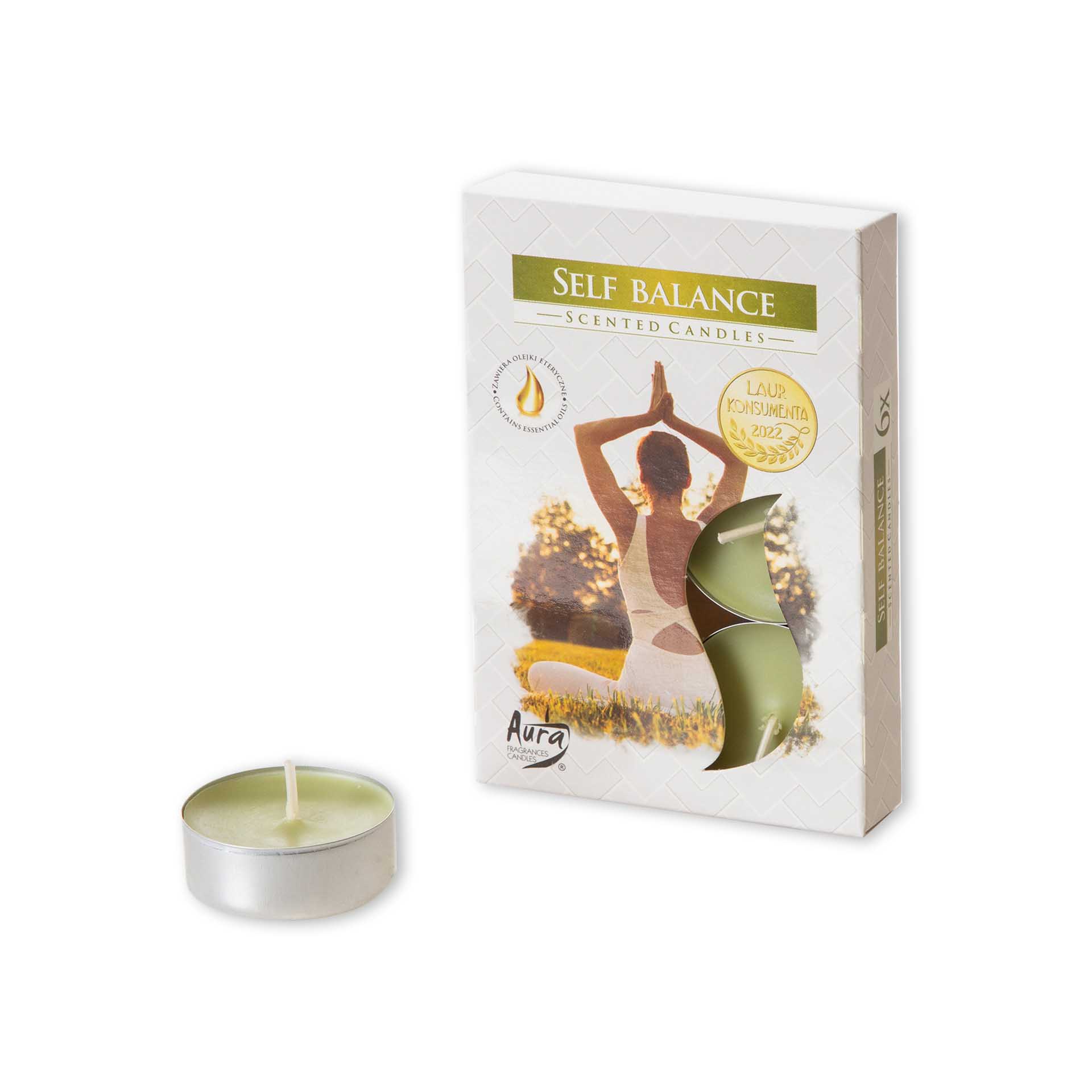 Tealight Redondo 4 Horas 3.9X1.5cm Pack 6