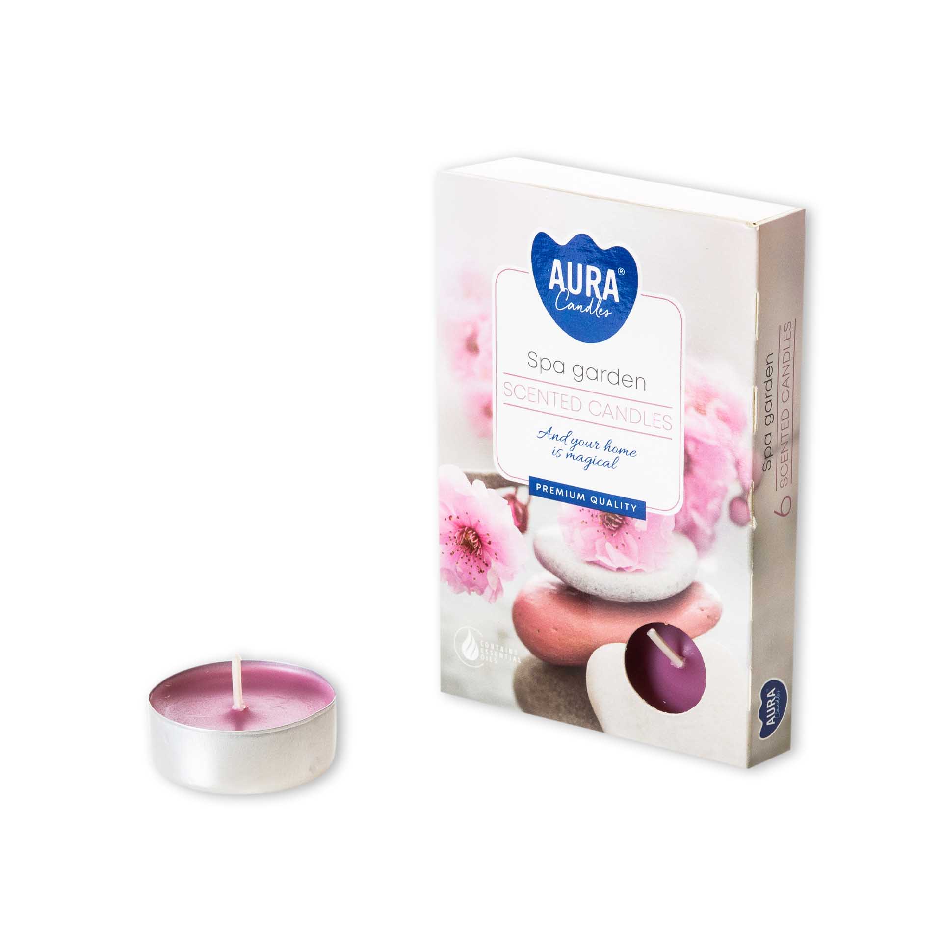 Tealight Redondo 4 Horas 3.9X1.5cm Pack 6