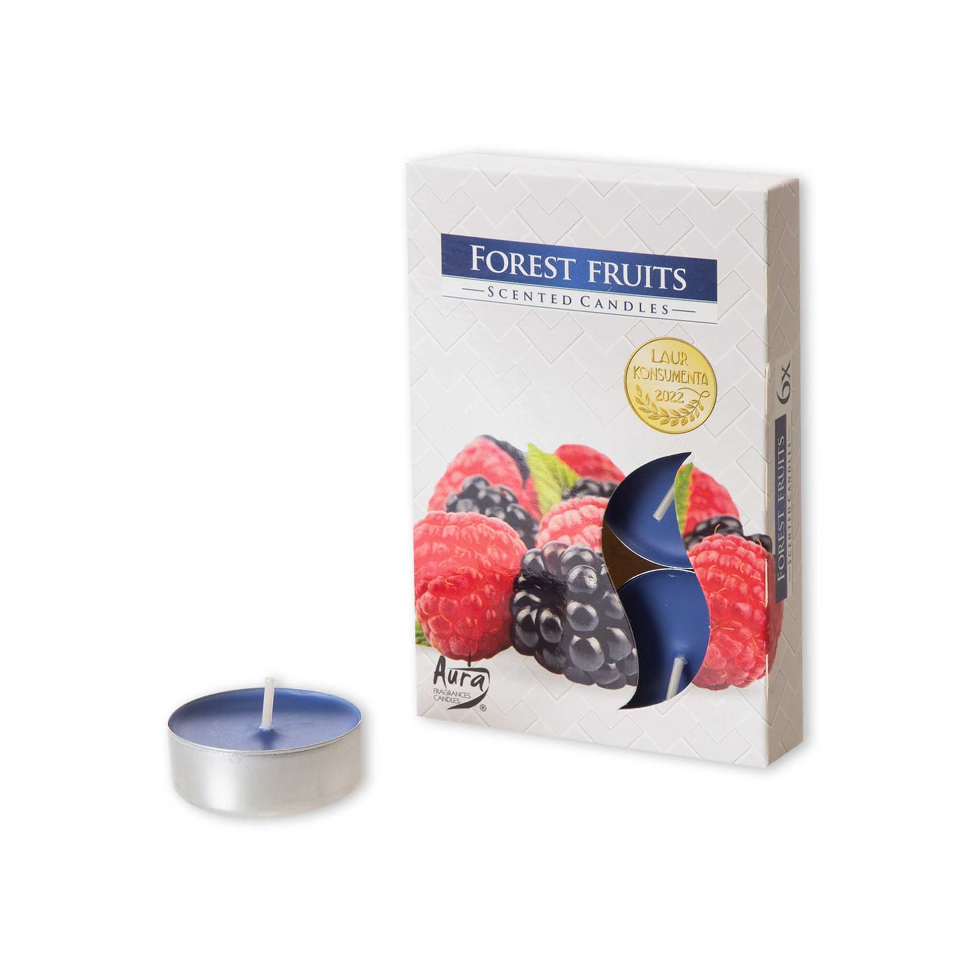 Tealight Redondo 4 Horas 3.9X1.5cm Pack 6