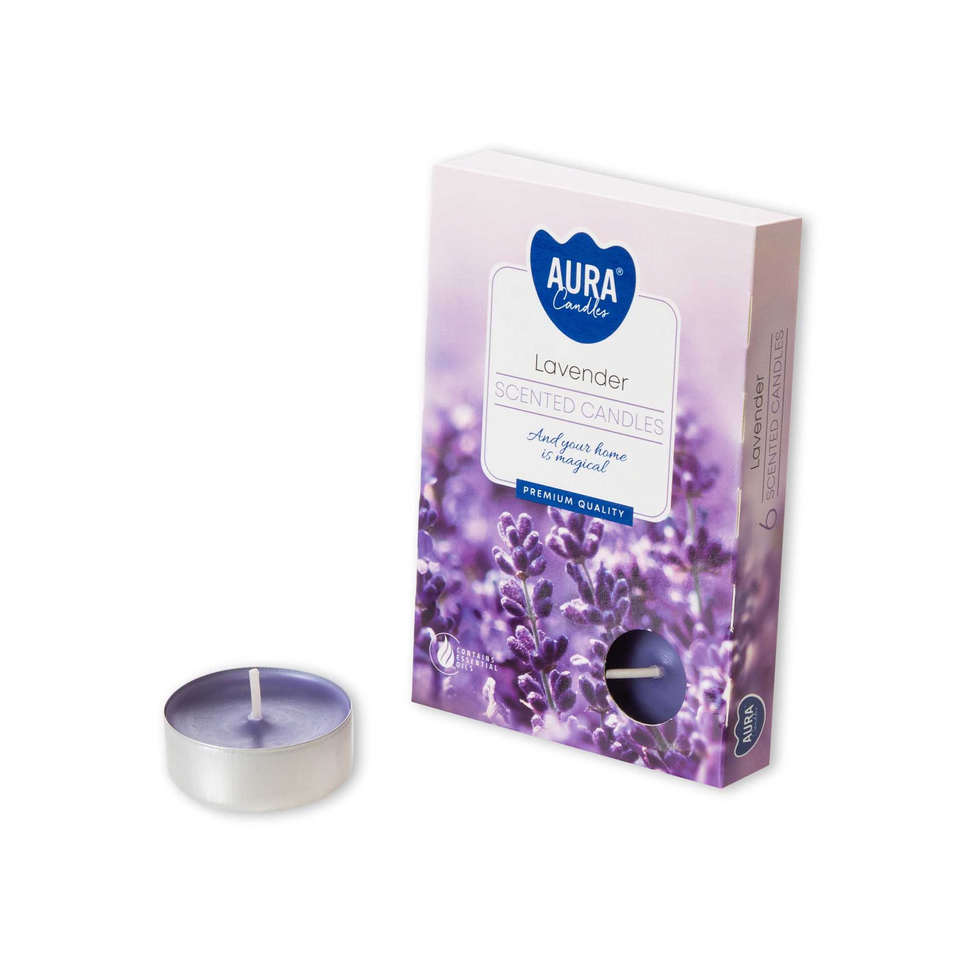 Tealight Redondo 4 Horas 3.9X1.5cm Pack 6