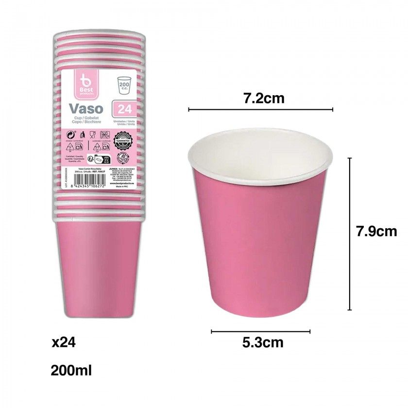 Copo Papel 200ml Pack 24 Copo Papel 200ml Pack 24
