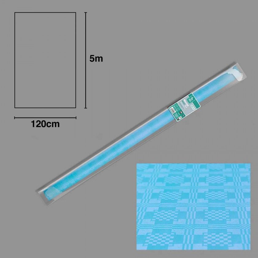 Toalha Mesa Papel Plastificado 120cmx5m Toalha Mesa Papel Plastificado 120cmx5m
