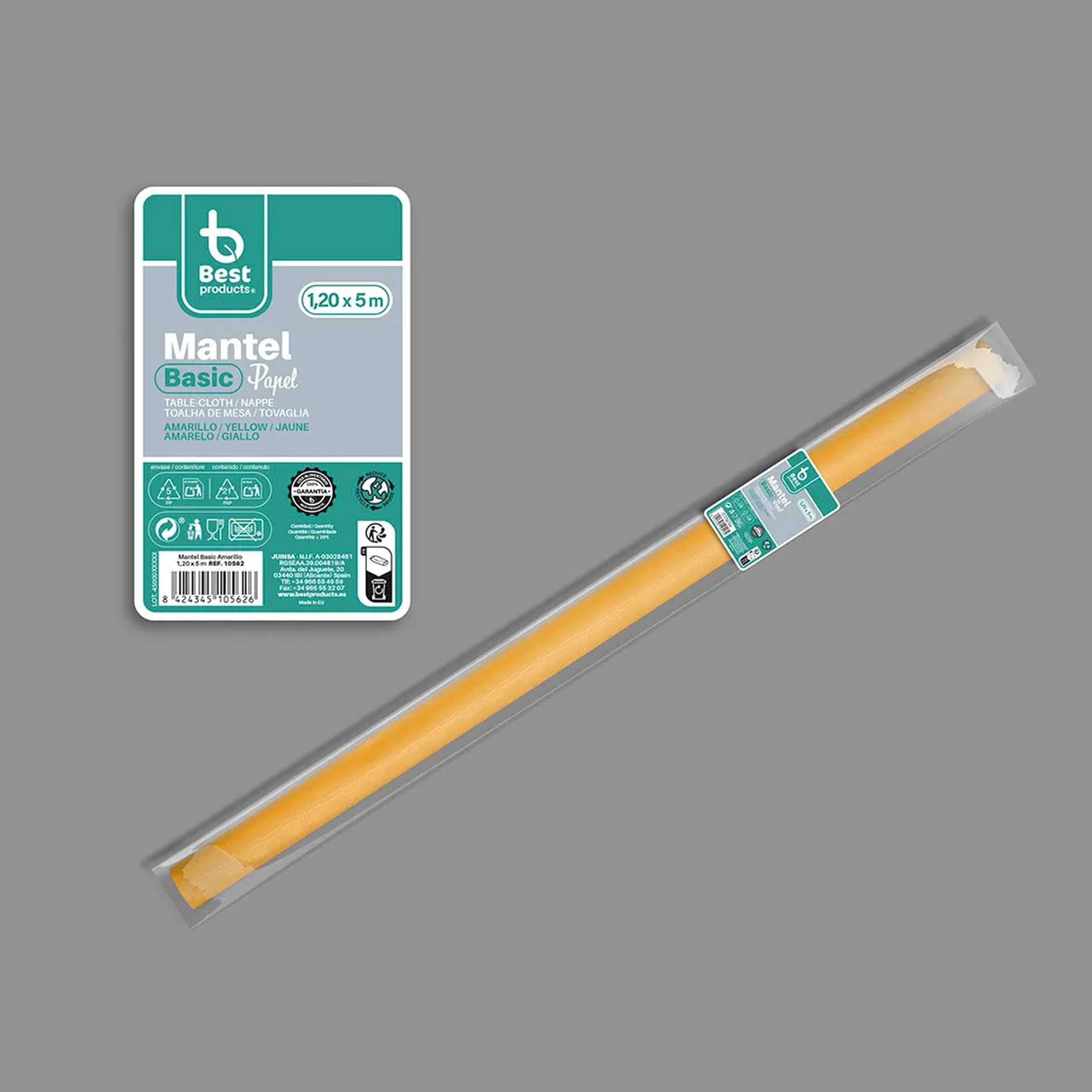 Toalha Mesa Papel Plastificado 120cmx5m
